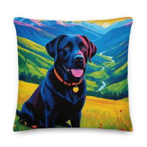 Tyyny Labradorinnoutaja pop art