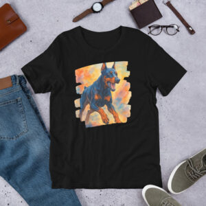 Doberman Unisex t-paita
