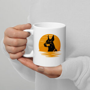 Doberman muki "Auringonlasku"