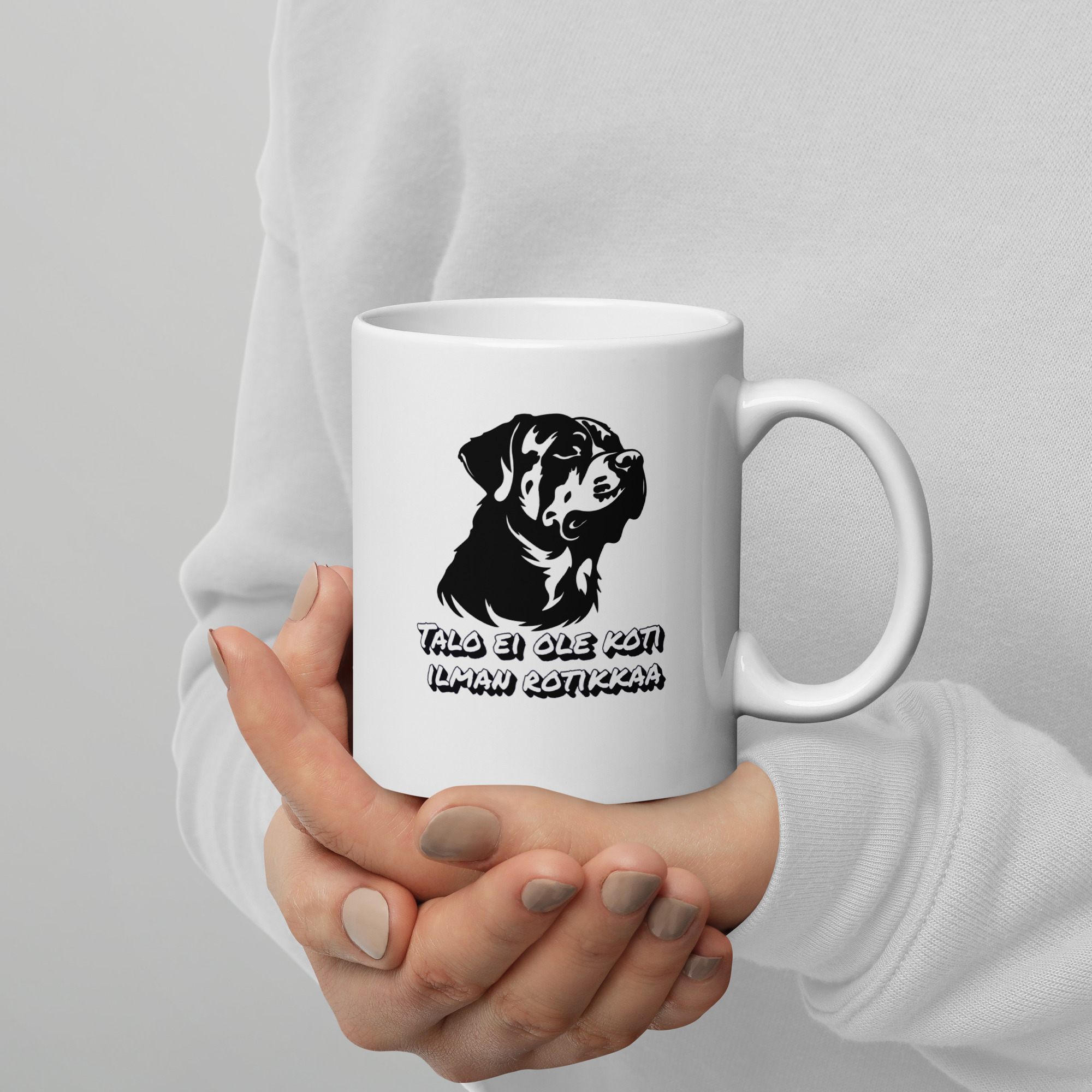 Rottweiler muki "Talo ei ole koti ilman rotikkaa" - Image 2